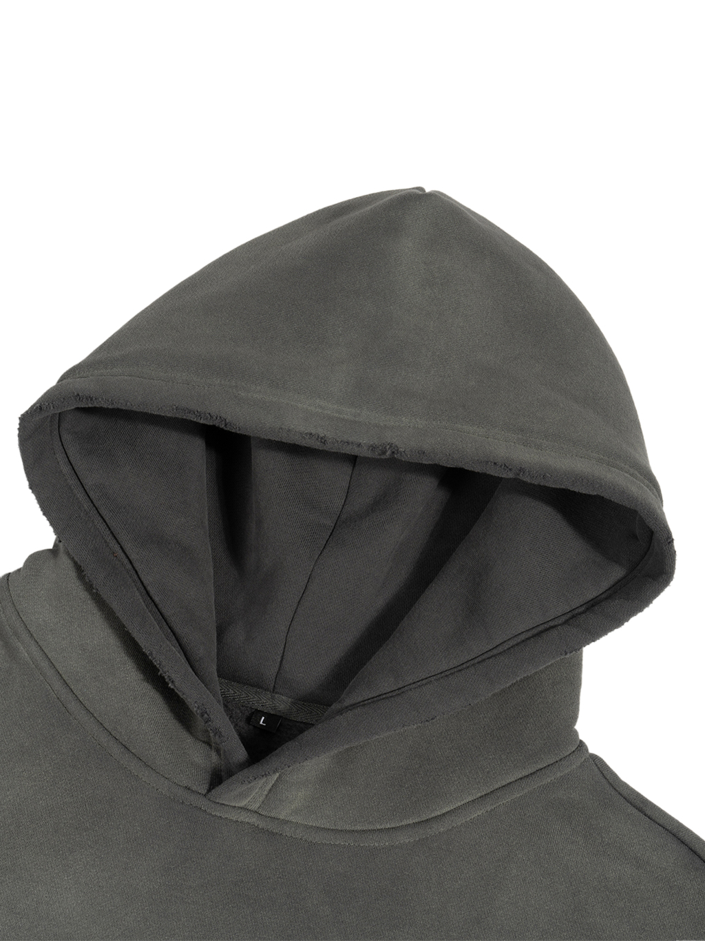 Frayed Sunfade Boxy Hoodie – Vintage Streetwear | Tapstitch-7